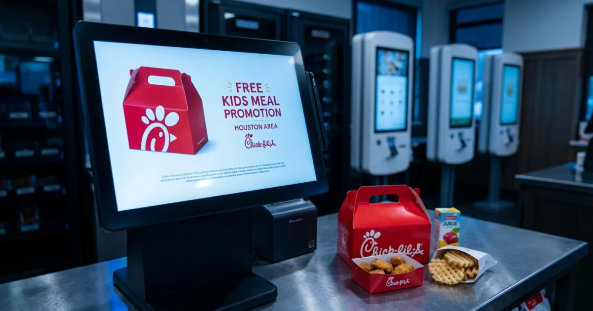 Chick-fil-A Offers Free Kids Meals in Houston This Week