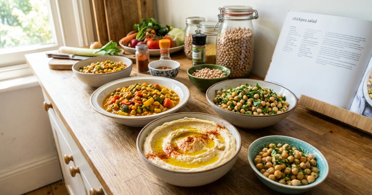 Chickpeas Power Vegan Recipes and Boost Nutrition