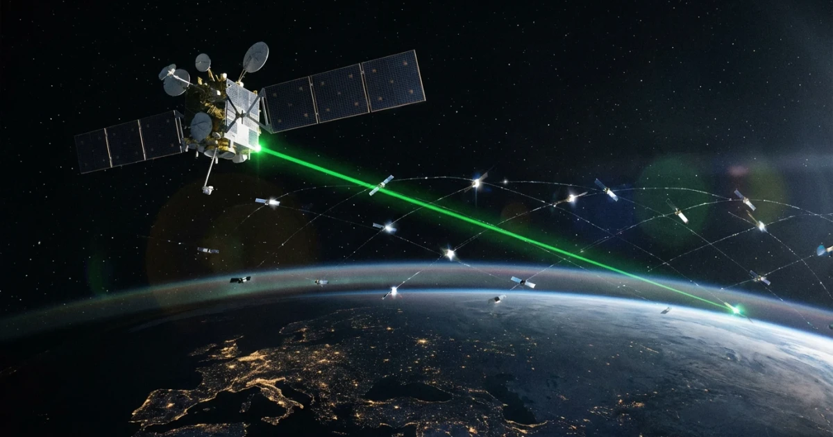 Chinese Orbiter Tests Laser Link Over Starlink Network