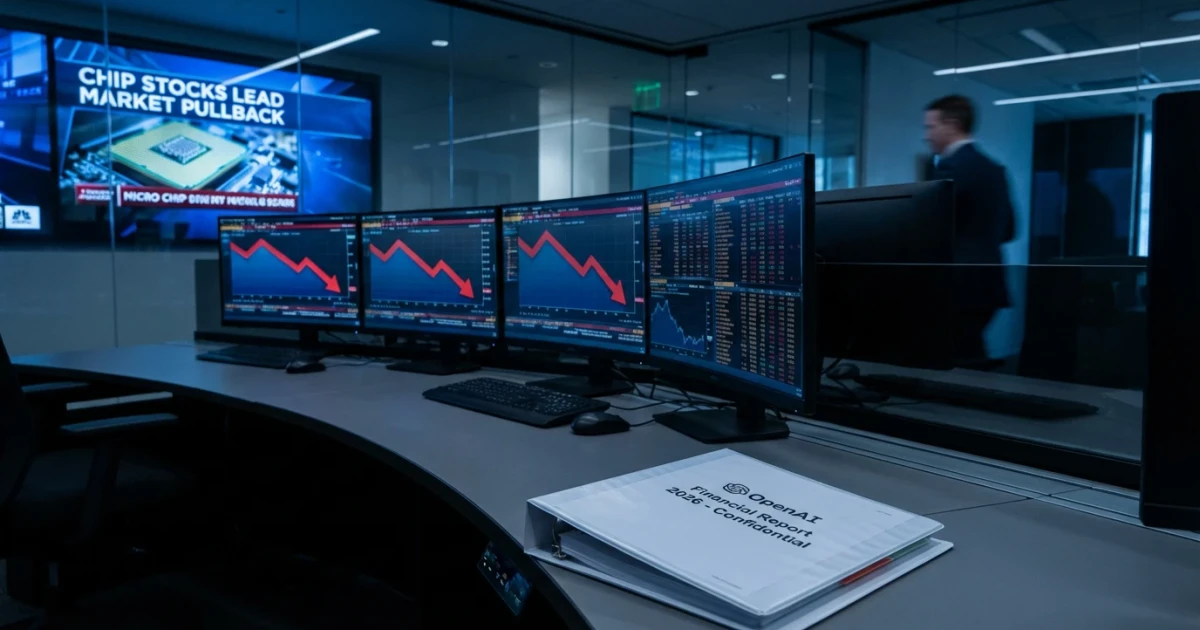 Chip Stocks Lead Market Pullback After OpenAI Report