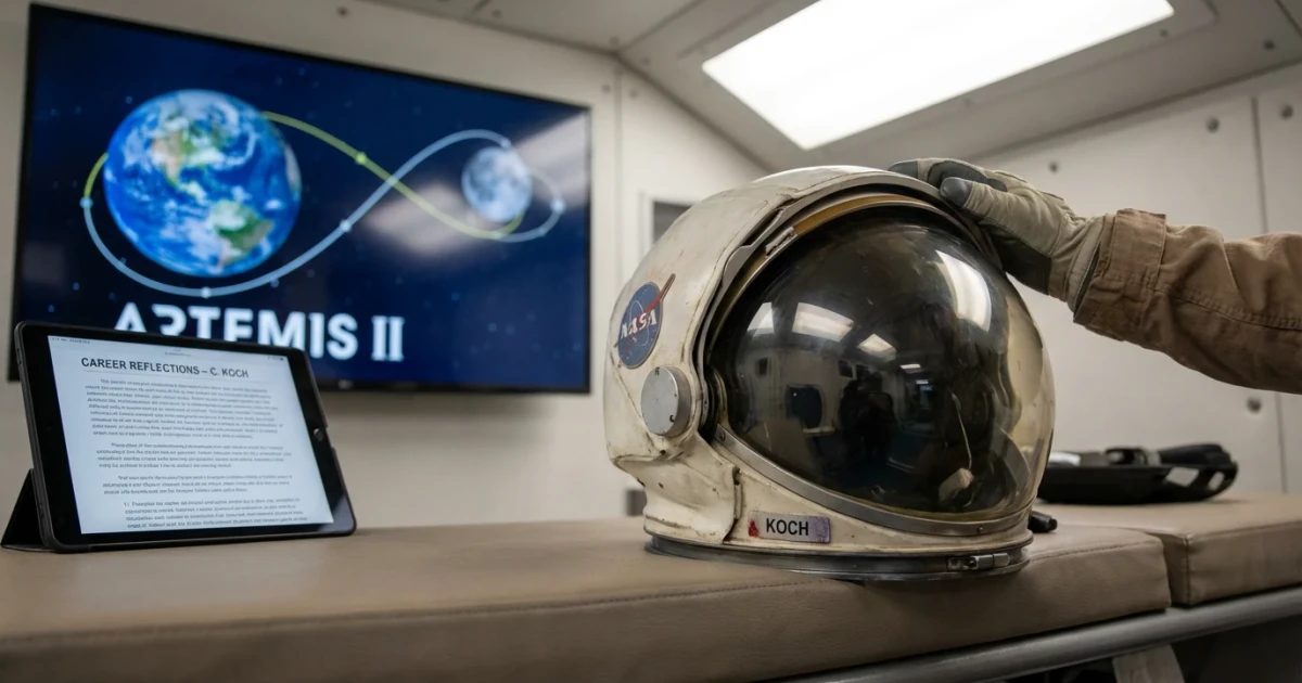 Christina Koch Shares Career Insights After Artemis II