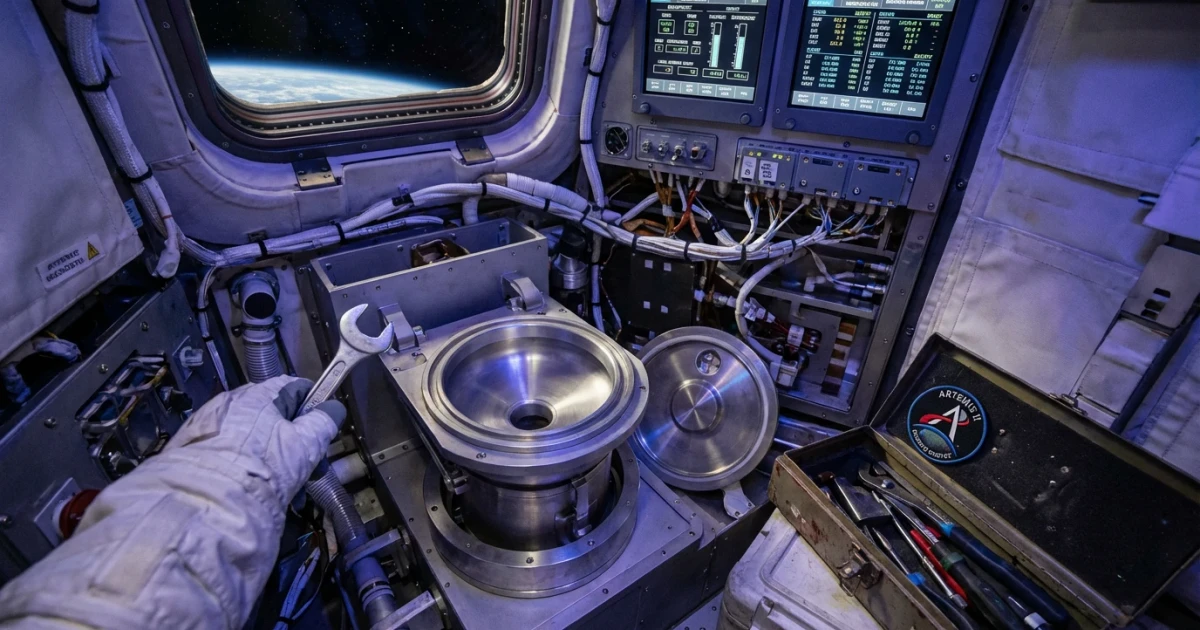 Christina Koch Becomes 'Space Plumber' on Artemis II Crew