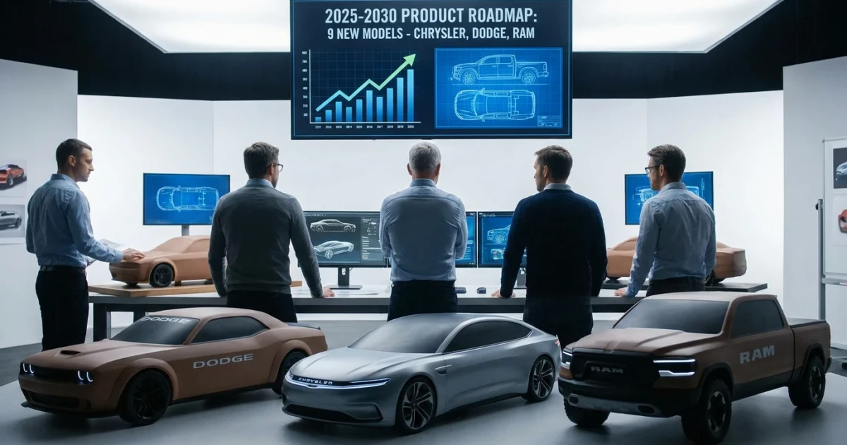Chrysler, Dodge, and Ram Launch Nine New Models by 2030