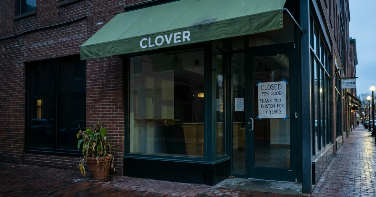Clover Restaurants Closing in Boston After 17 Years