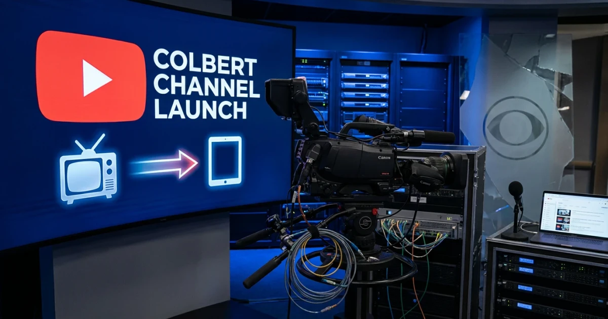 Stephen Colbert Moves to YouTube After CBS Departure