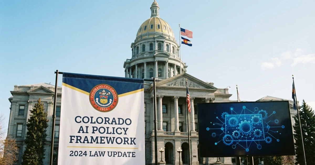 Colorado Updates AI Policy Framework to Refine 2024 Law