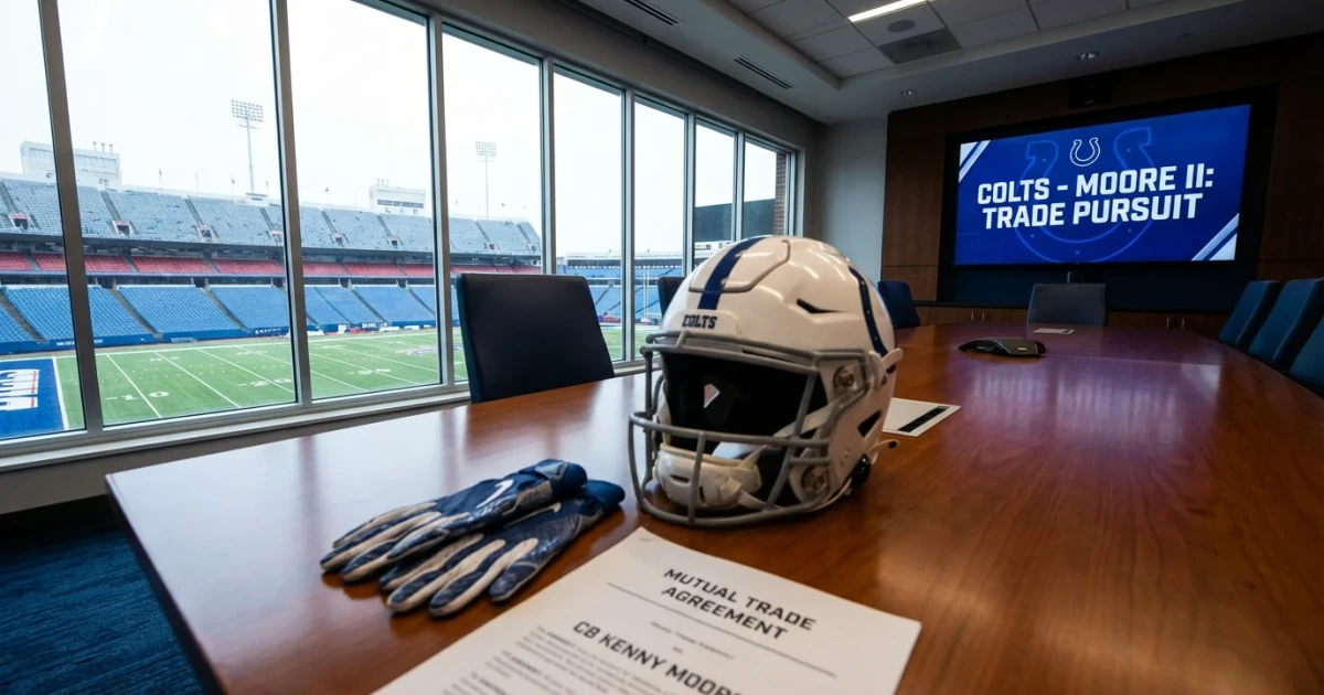 Colts, Kenny Moore II Mutually Agree to Pursue Trade