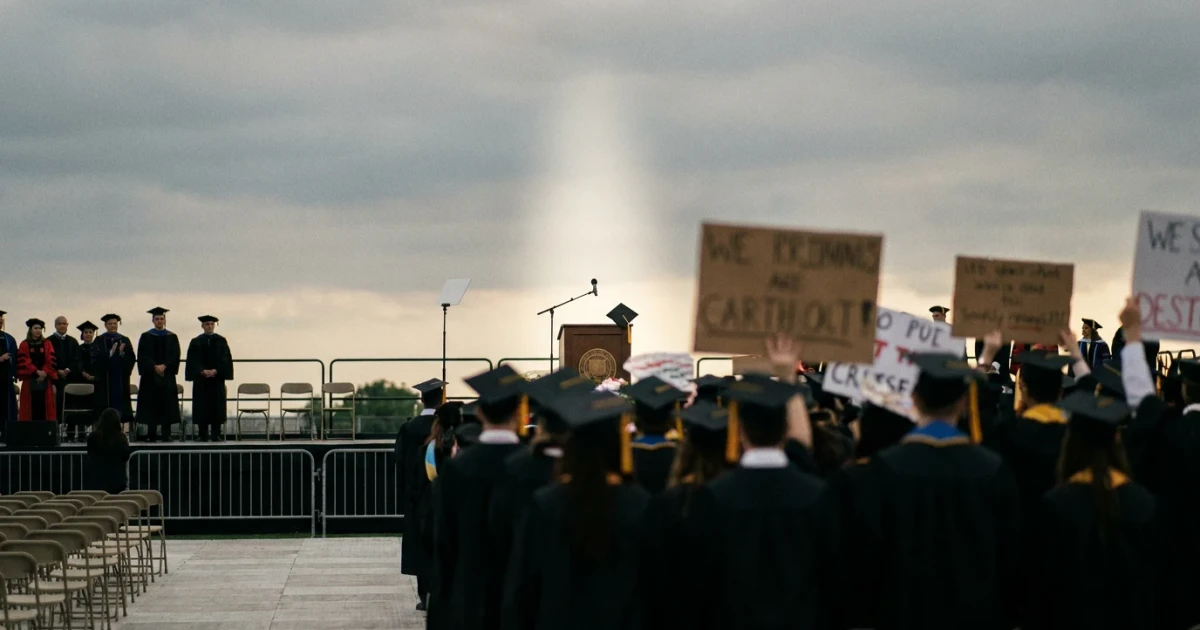 Commencement Speakers Face Rising Student Pushback
