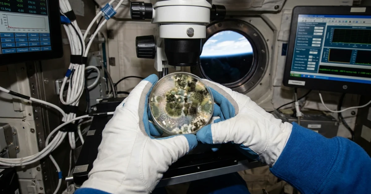 Fungal Strains on ISS Raise Concerns for Space Missions