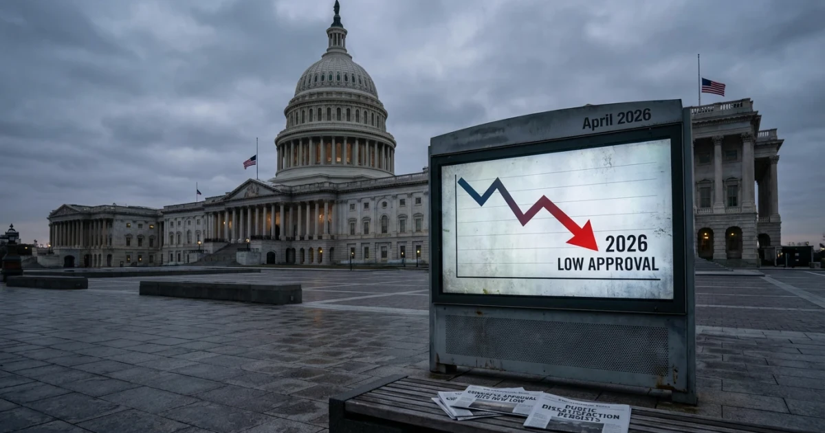 Congress Approval Ratings Remain Low 2022-2026, Statista Shows