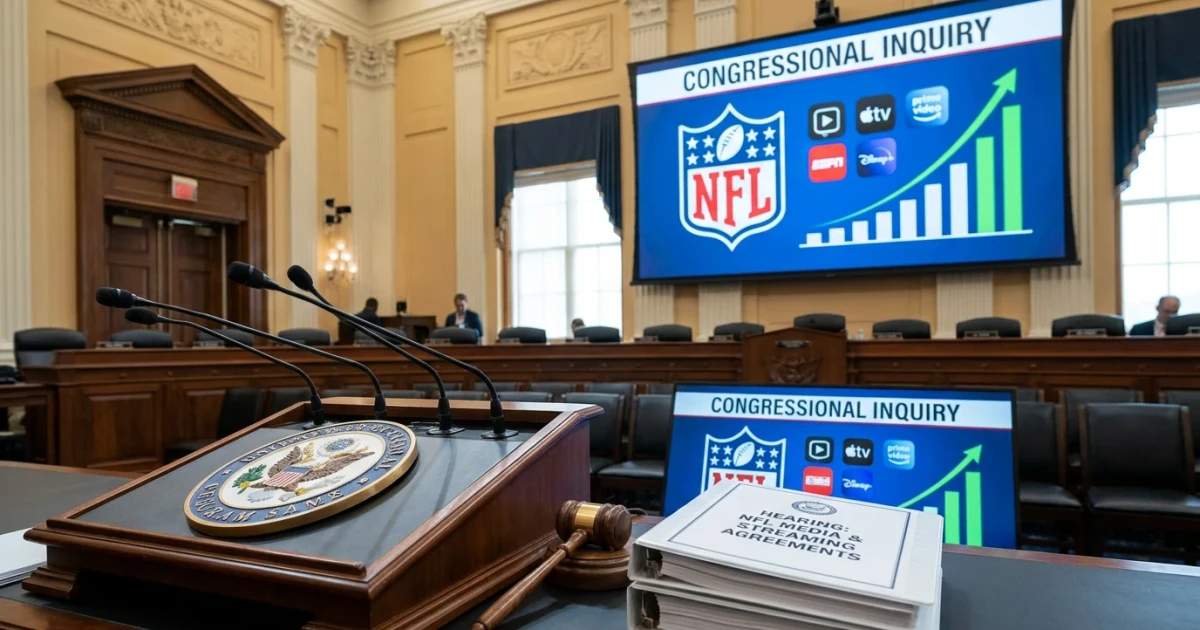 Congress Grills NFL Over Streaming, Broadcast Rights Deals