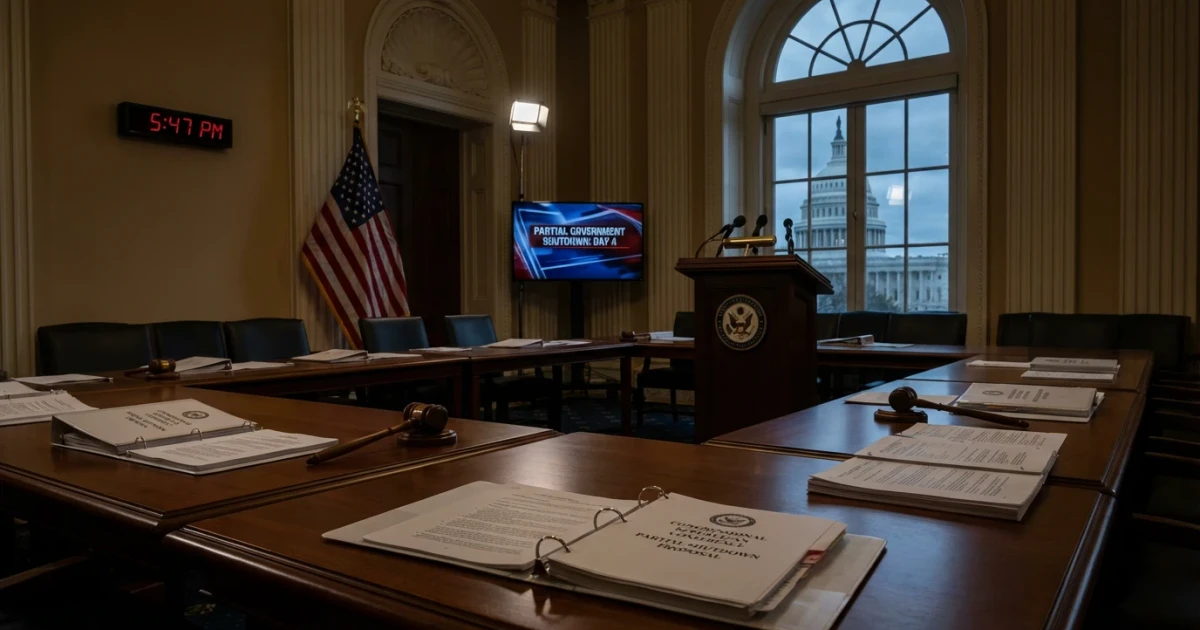 Republican Leaders Work to End Partial Government Shutdown