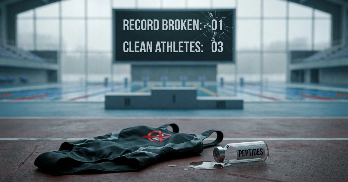 Enhanced Games Stir Debate Over Peptides, Banned Swimsuits