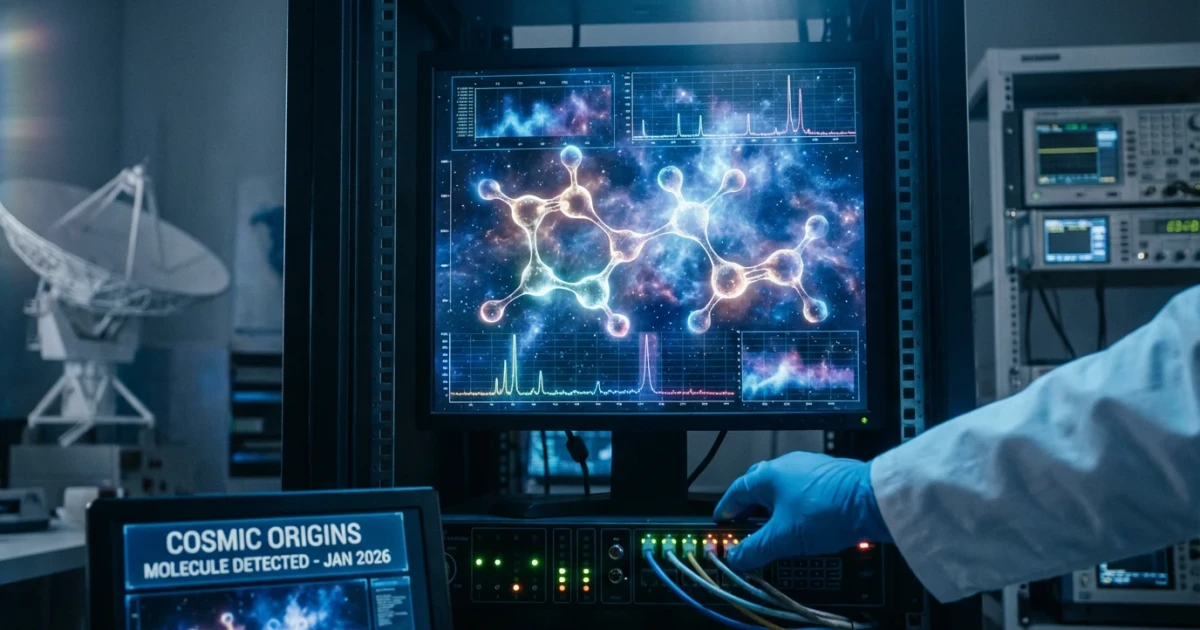 Scientists Find Space Molecule Offering Clues to Life’s Origin
