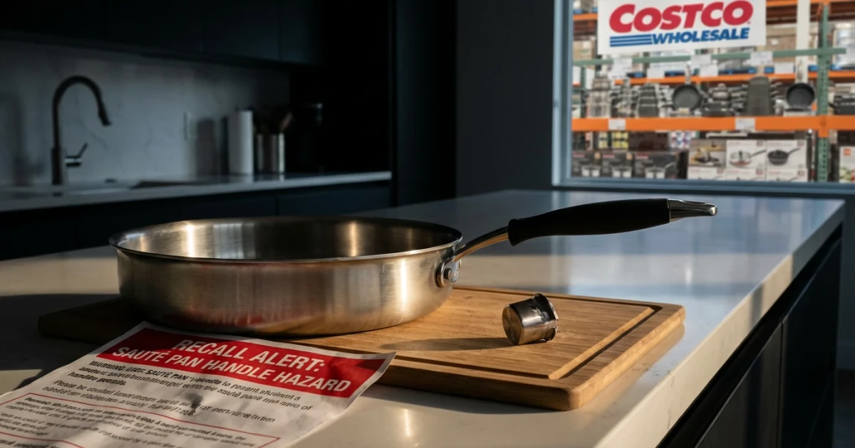 Costco Sauté Pans Recalled for Exploding Handle Hazard