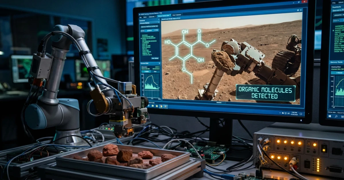 Curiosity Rover Finds Organic Molecules on Mars