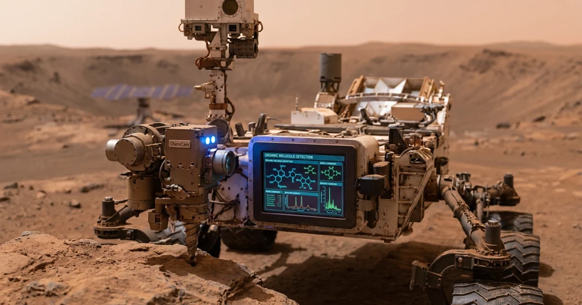 Curiosity Rover Finds New Organic Molecules on Mars