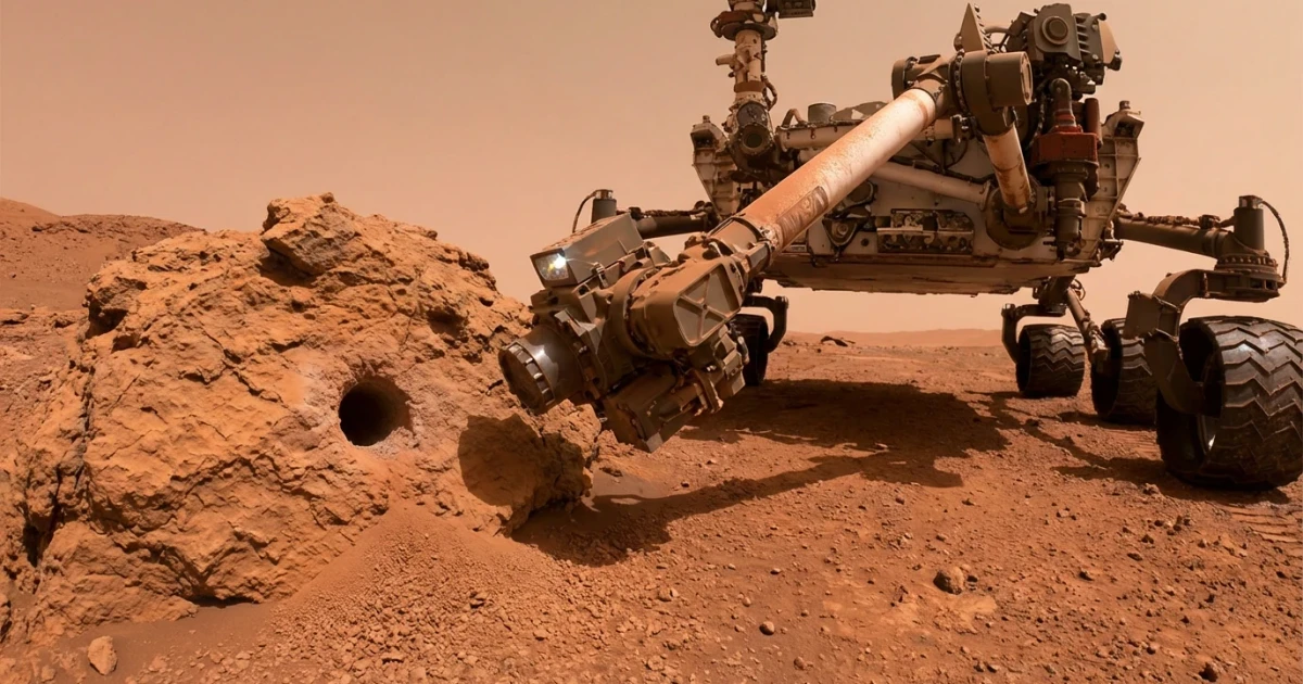 Curiosity Rover Uncovers Surprising Mars Rock Minerals