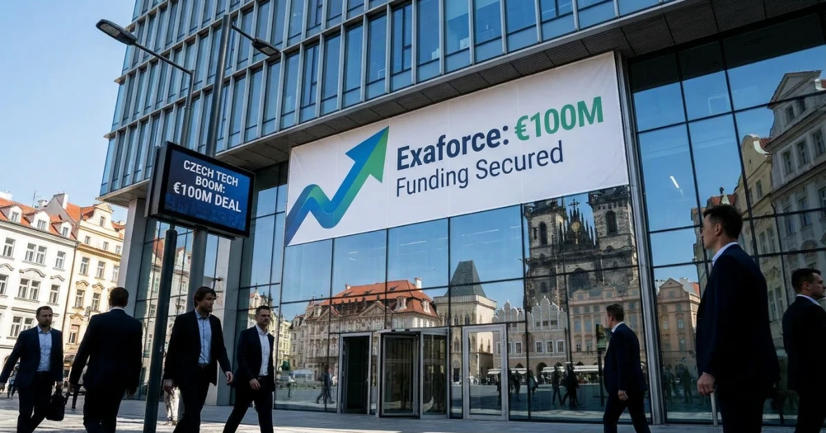 Exaforce Raises Over €100M in Landmark Czech Tech Deal