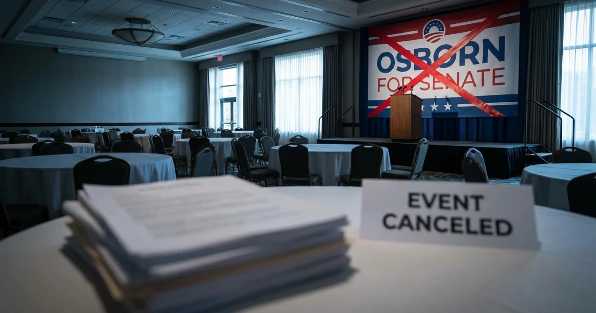 Dan Osborn Cancels Fundraiser Over Epstein Connection