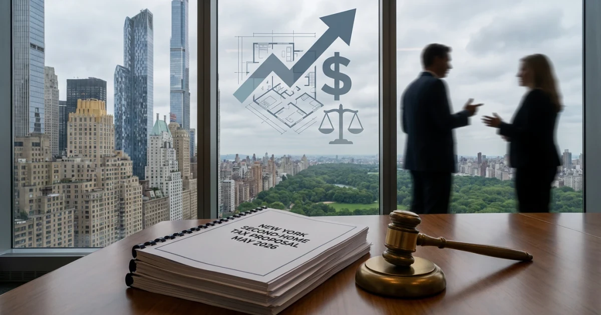 New York Second-Home Tax Sparks Elite Backlash