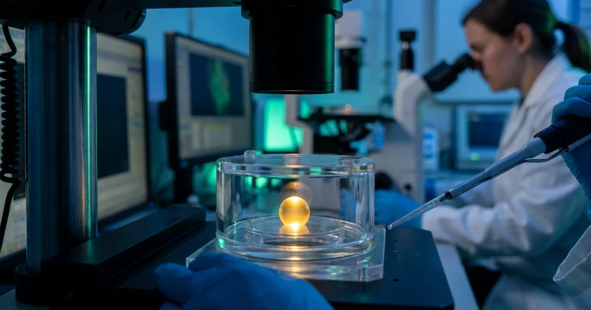 Deep-Sea Golden Orb Identified as Coral Egg