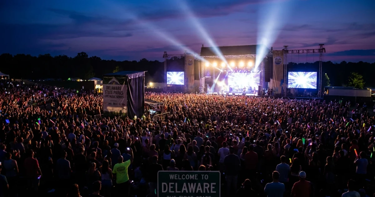 Delaware Concert Surge Draws Crowds and Boosts Economy