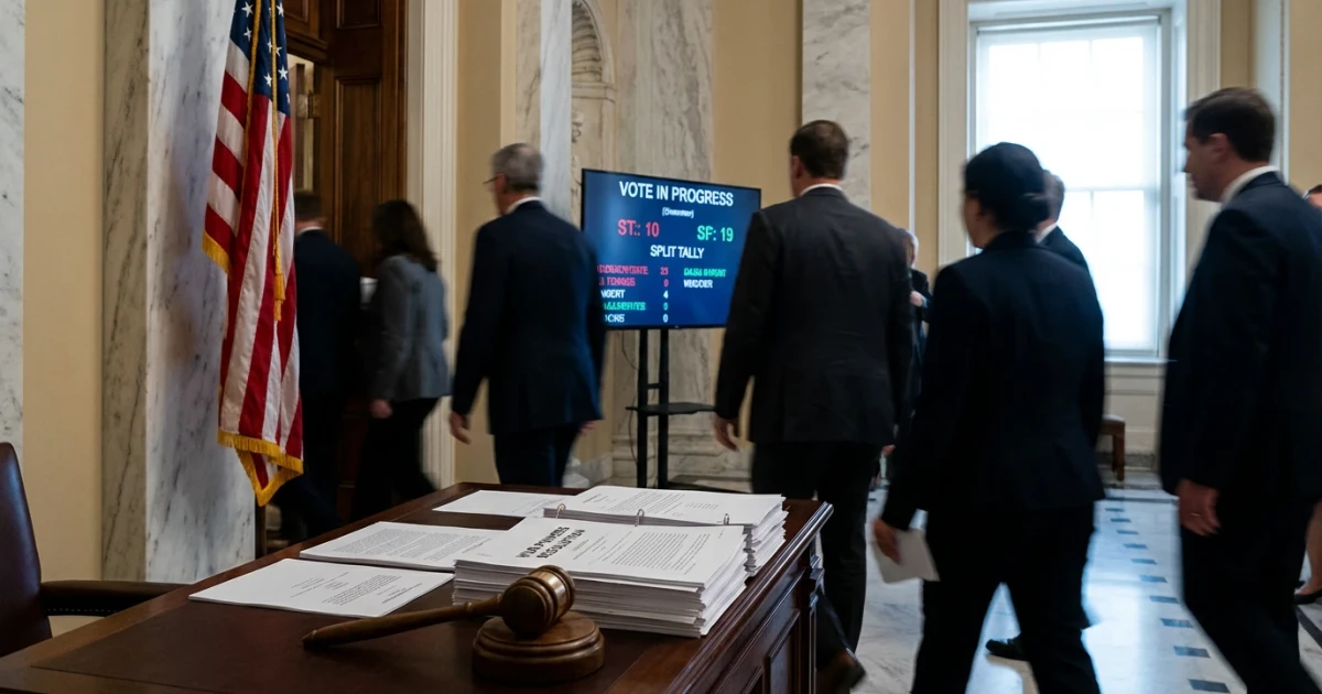 Democrats Urge Congress to Act on Trump, War Vote