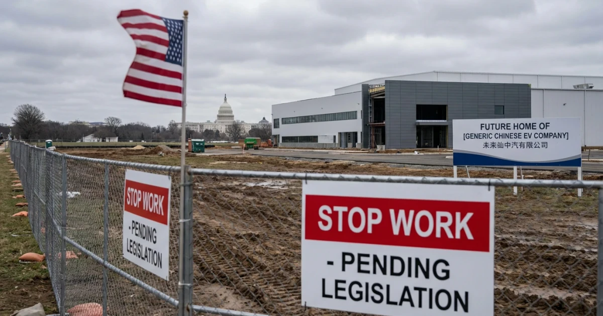 Democrats Move to Block Chinese Auto Factories in US