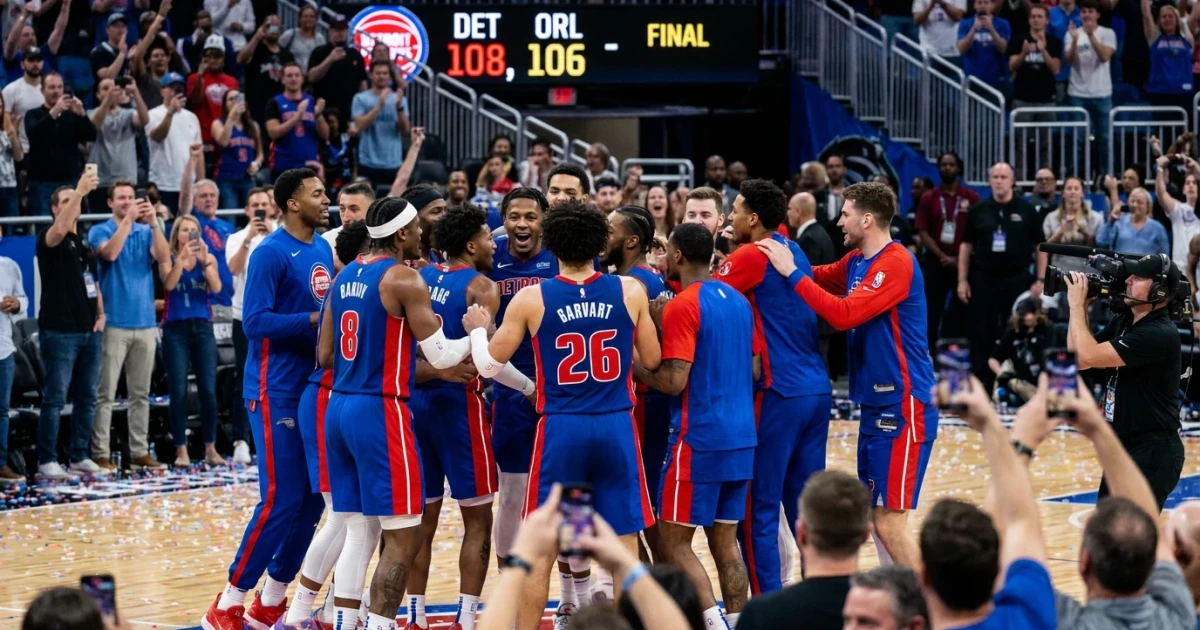 Detroit Pistons Rally Past Orlando to Force Playoff Decider
