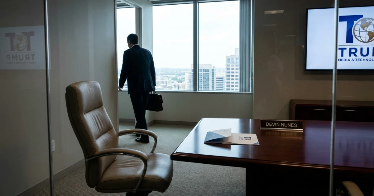 Devin Nunes Leaves Trump Media CEO Role After Four Years