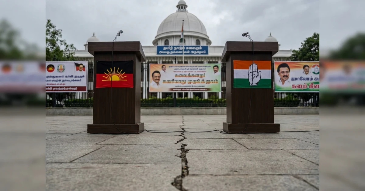 DMK Criticizes Congress for Supporting Vijay Government