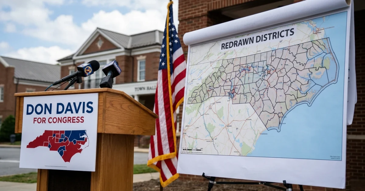 Don Davis Launches Campaign in Redrawn NC District