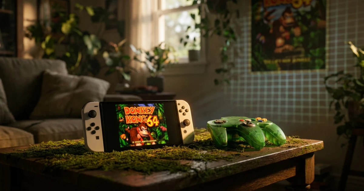 Donkey Kong 64 Joins Nintendo Switch Online N64 Library