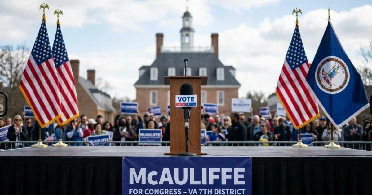 Dorothy McAuliffe Launches Bid for Virginia's 7th District