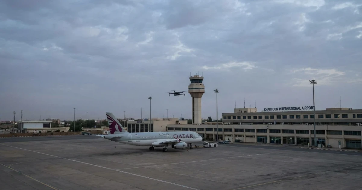 Drone Incident at Khartoum Airport Disrupts Sudan-Qatar Travel