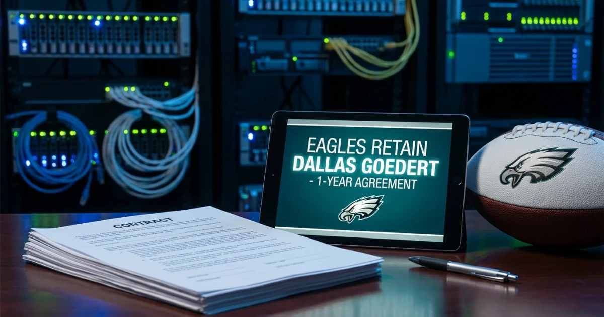 Eagles Sign Dallas Goedert to One-Year Deal for 2026