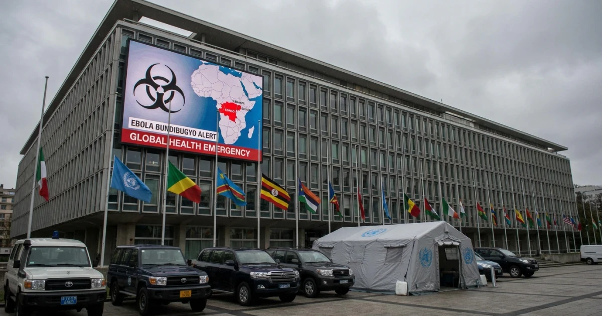 WHO Declares Ebola Bundibugyo Outbreak a Global Emergency