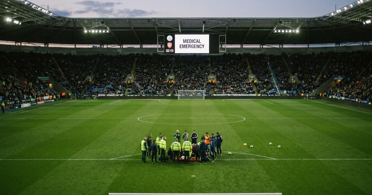 Christian Eriksen Collapses During Denmark International Match