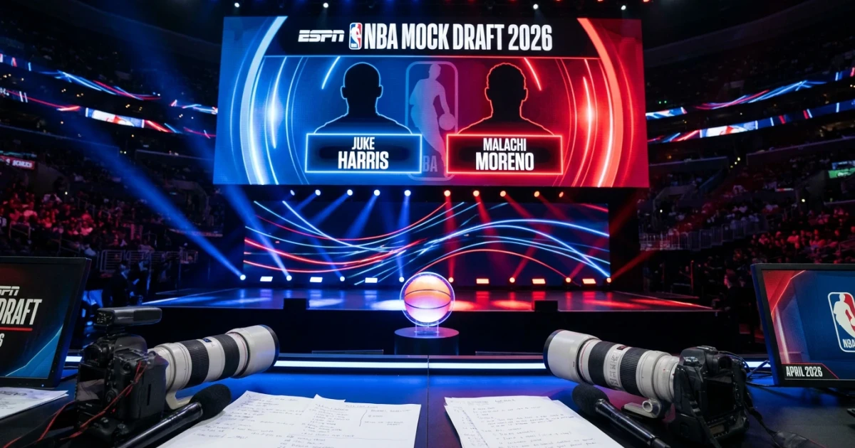 ESPN 2026 NBA Mock Draft: Juke Harris, Malachi Moreno Rise