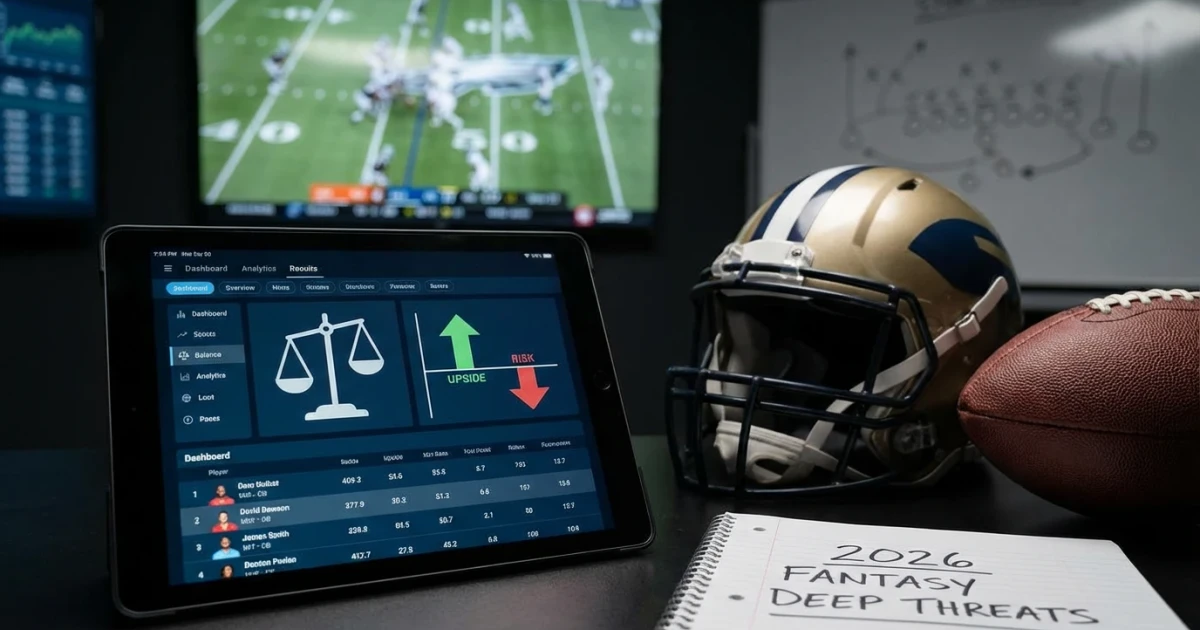 Evaluating Deep Threat Receivers for 2026 Fantasy Football