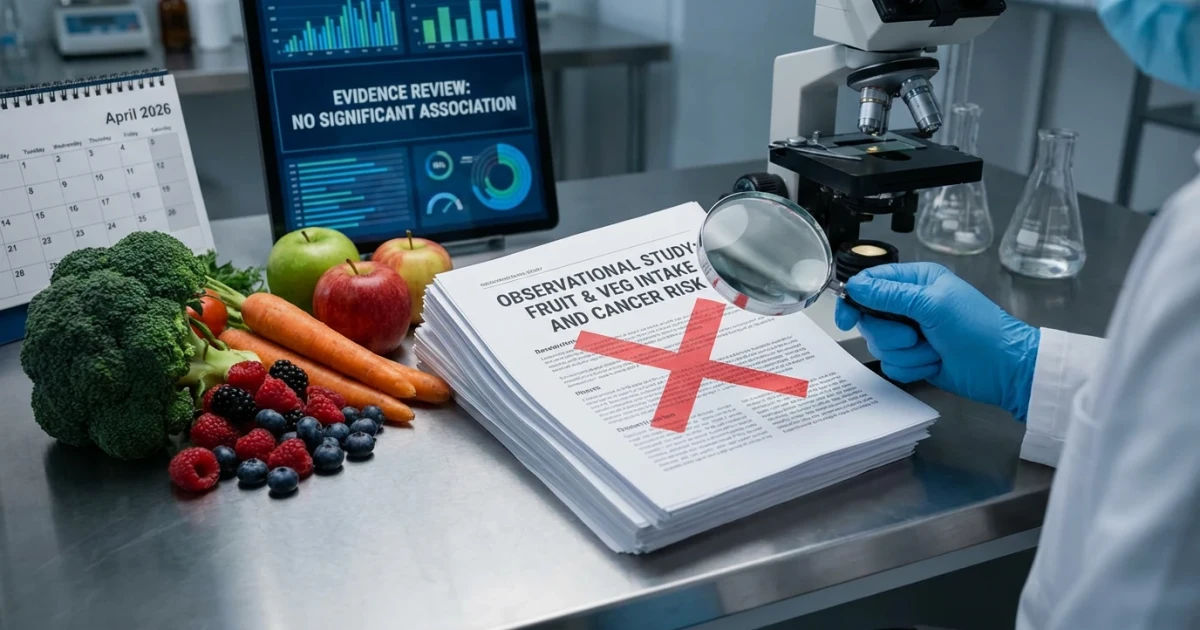 Experts Dismiss Study Linking Fruits, Vegetables to Cancer Risk