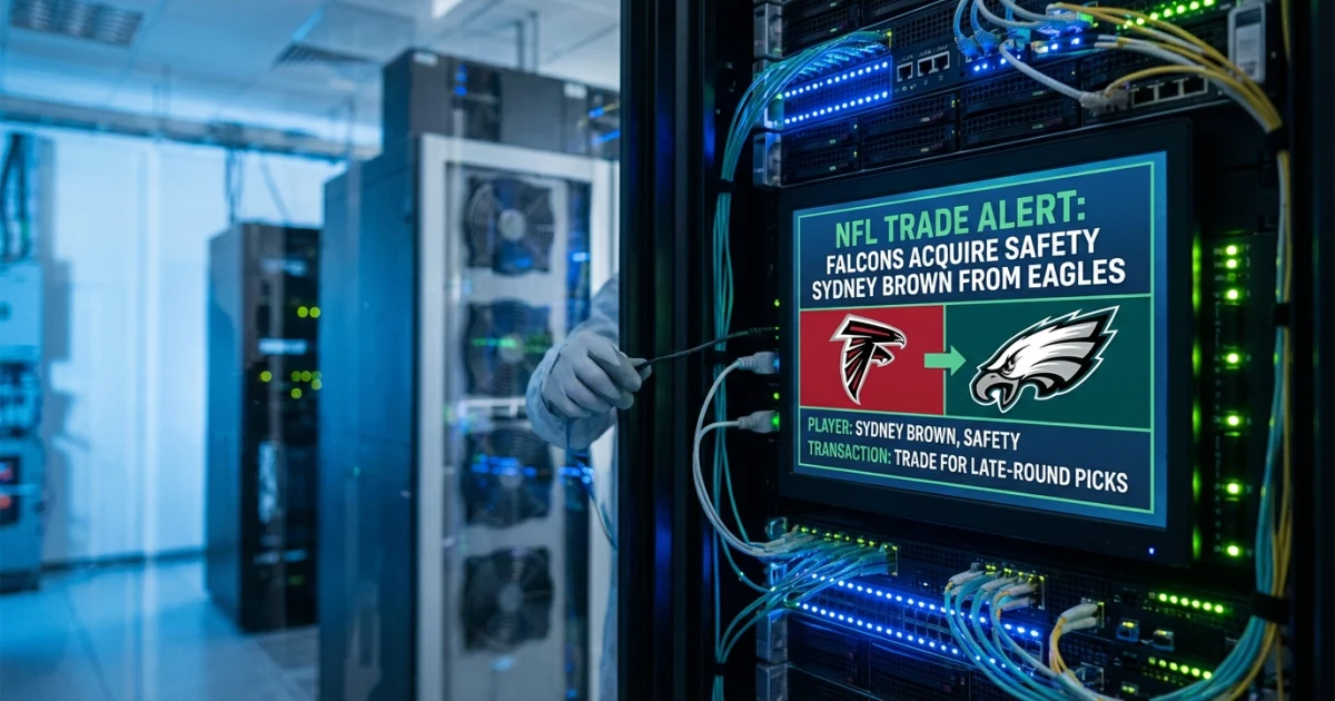 Falcons Acquire Safety Sydney Brown in Trade With Eagles