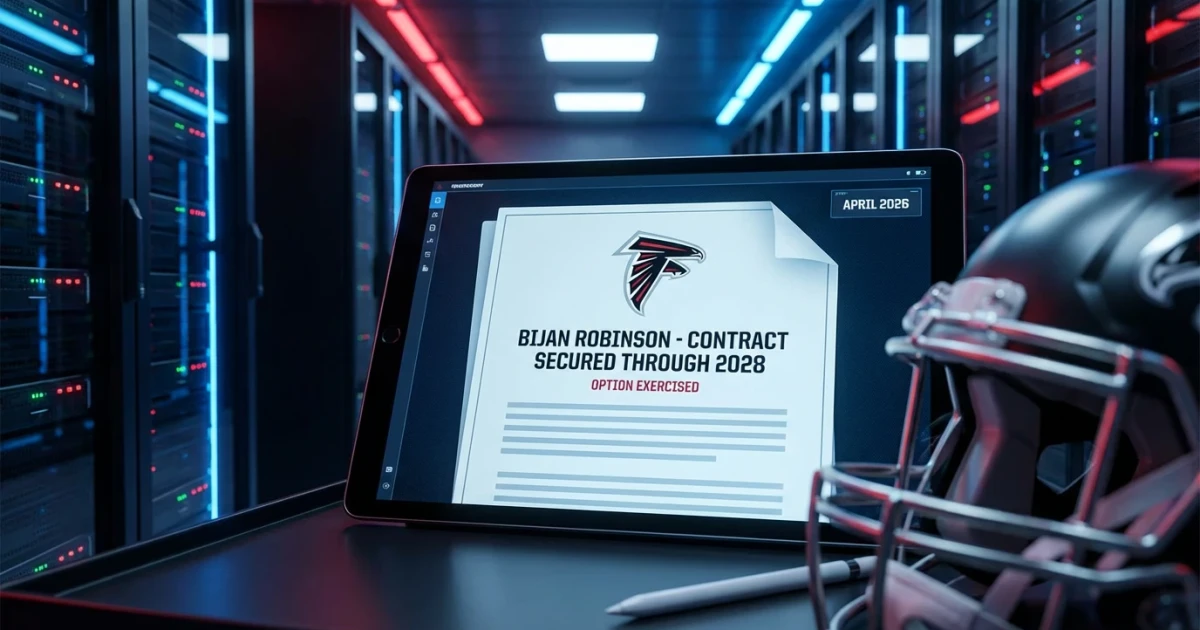Falcons Pick Up Fifth-Year Option for Bijan Robinson