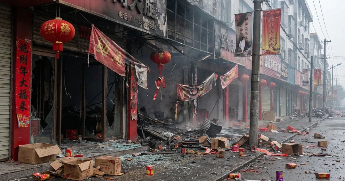 China Fireworks Shop Explosion Leaves 8 Dead Before Lunar New Year