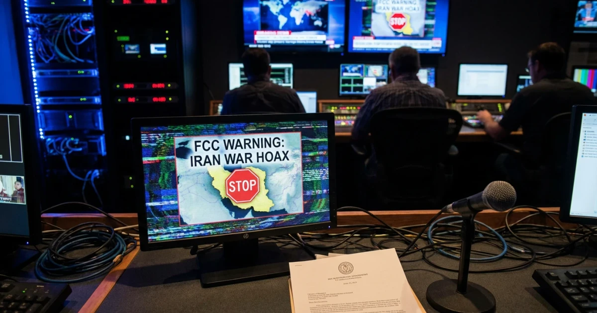 FCC Issues Warning to News Outlets on Iran War Hoaxes