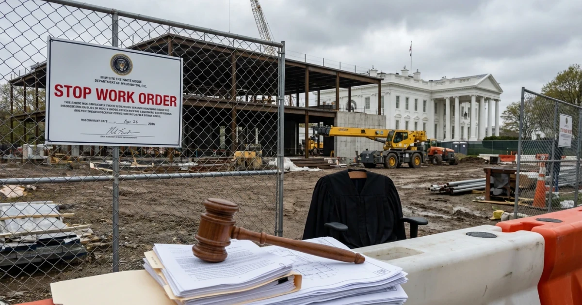 Federal Judge Blocks White House Ballroom Project