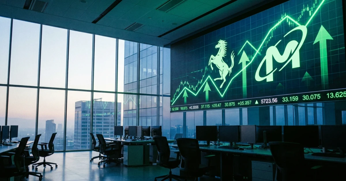 Ferrari, Micron Technology Lead Premarket Stock Activity