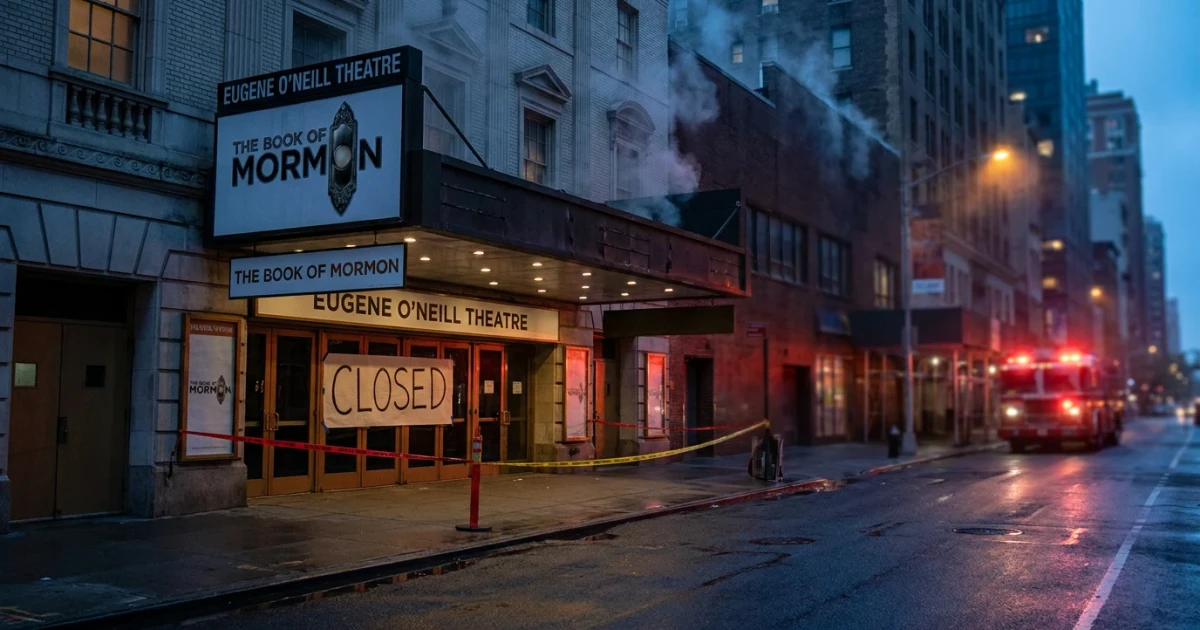 'The Book of Mormon' Shuts Down for Two Weeks After Fire