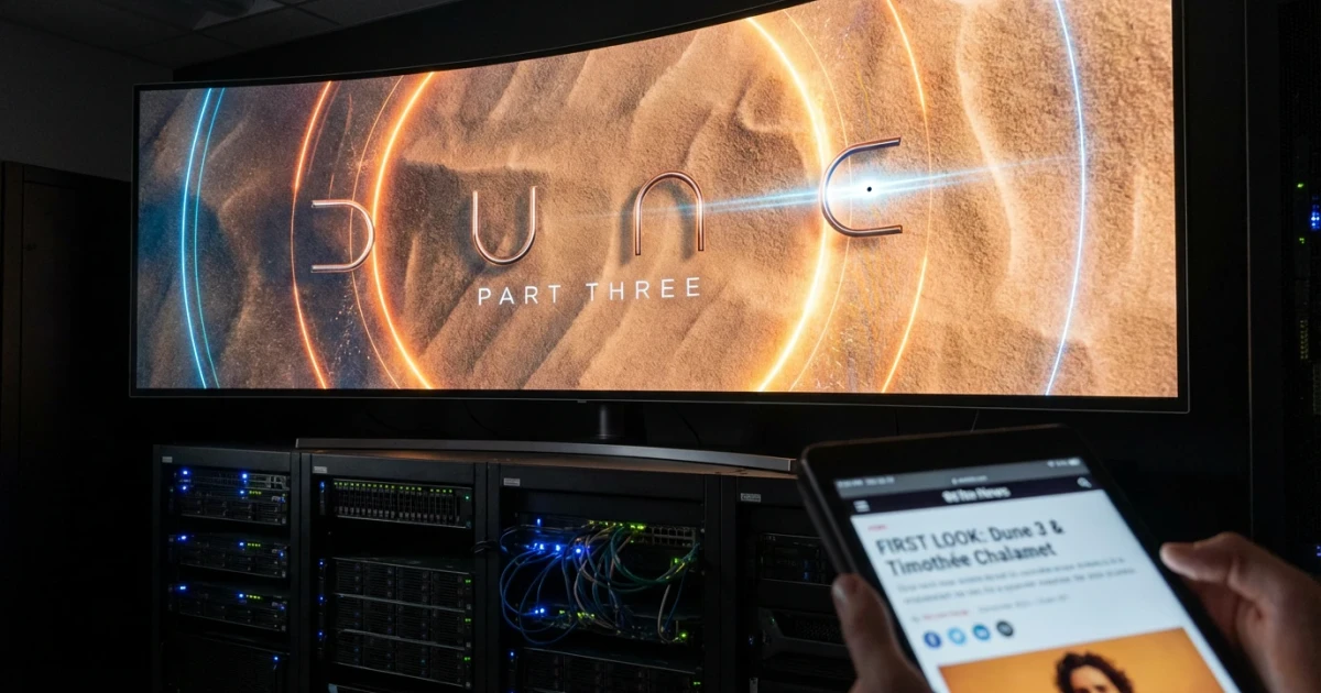 Dune 3 First Look Highlights Chalamet’s Return